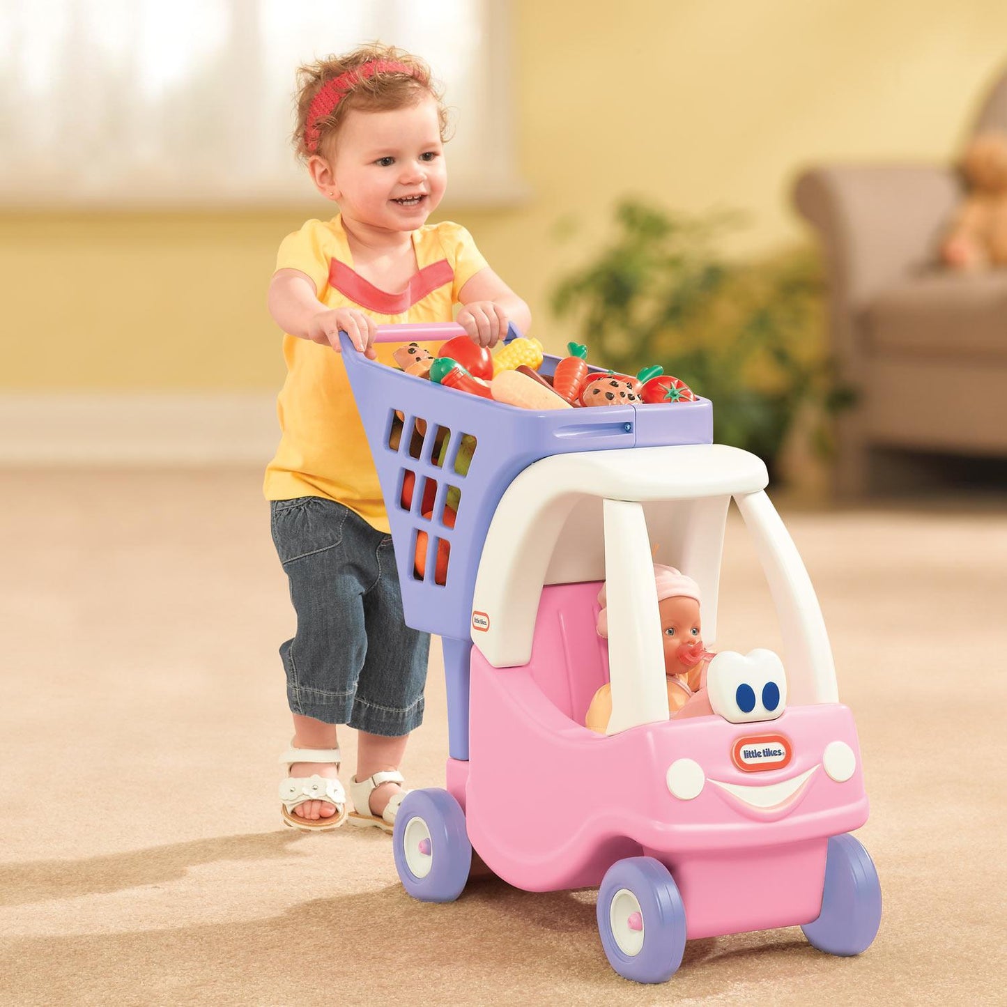Princess Cozy Shopping Cart