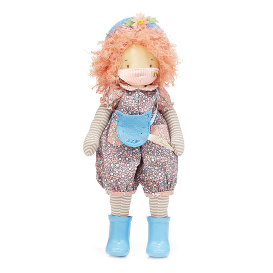 RETIRED - Rosie Girl Friend Doll with Face Mask