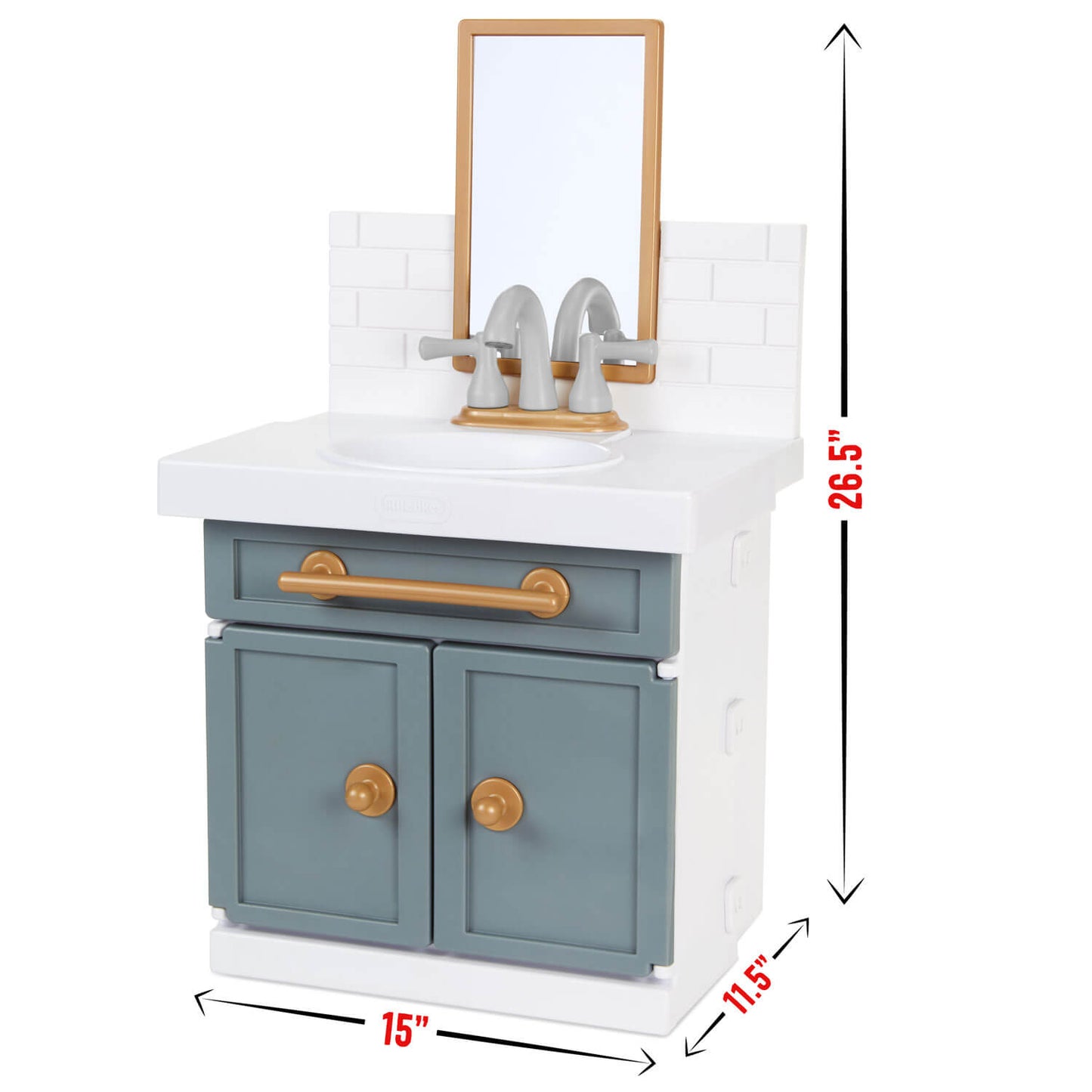 First Bathroom Sink