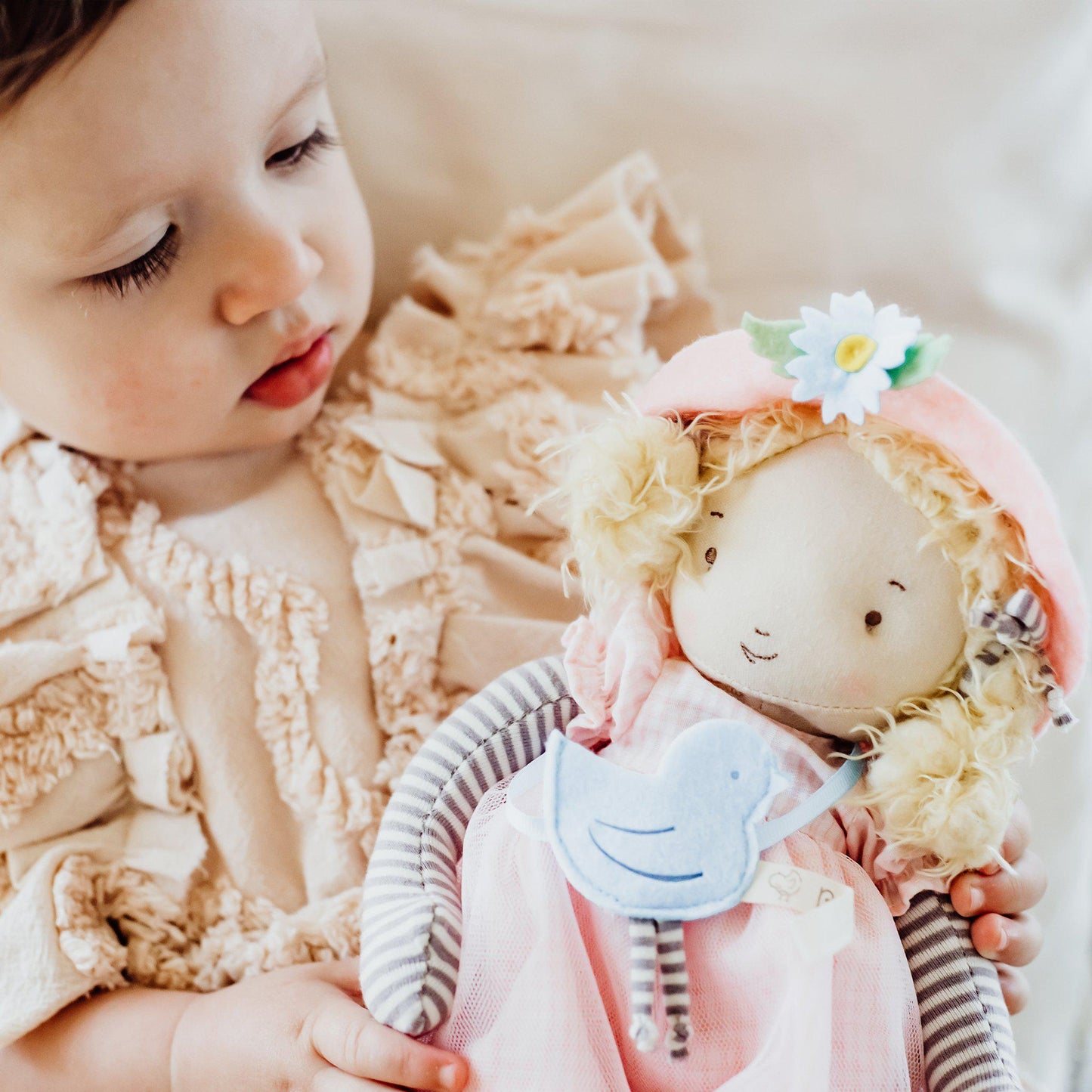 RETIRED - Elsie Girl Friend Doll with Face Mask